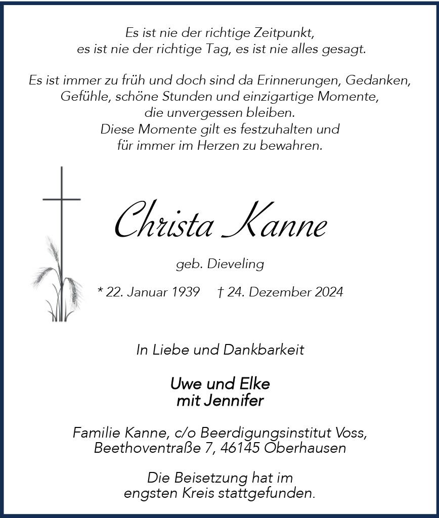 Christa Kanne